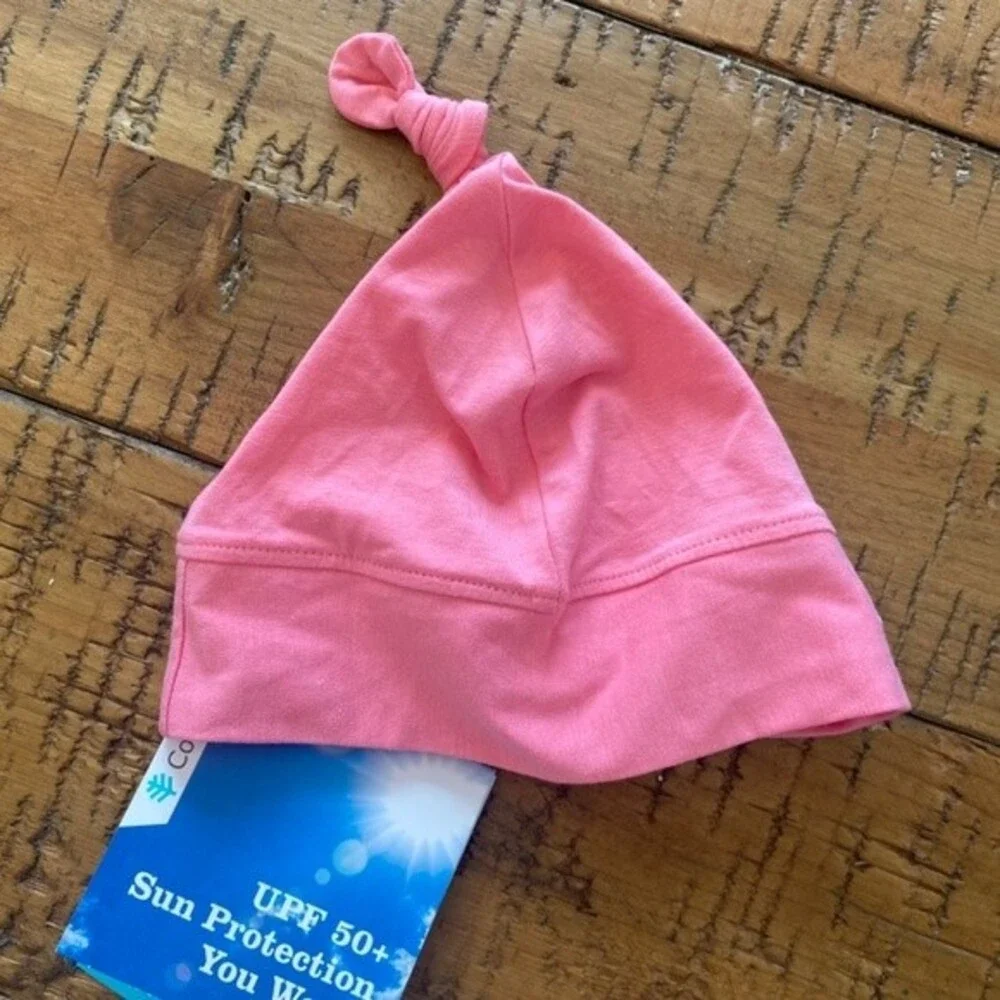 NWT Baby Coolibar Sun Protection UPF 50+ Hat Pink - One Size